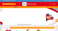 Desktop Screenshot of ekooyuncak.com
